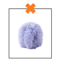 Oorwarmers fluffy pink